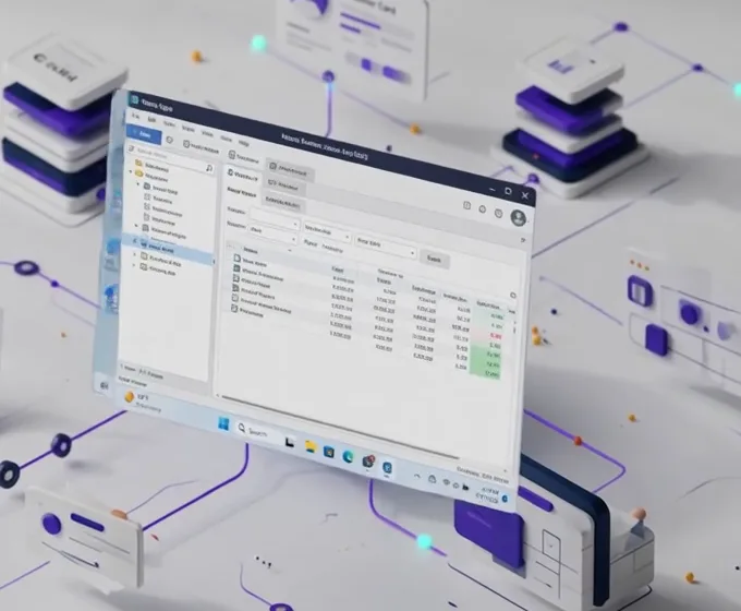 Illustration d’une application Windows pour présenter le mode Neoo Apps.